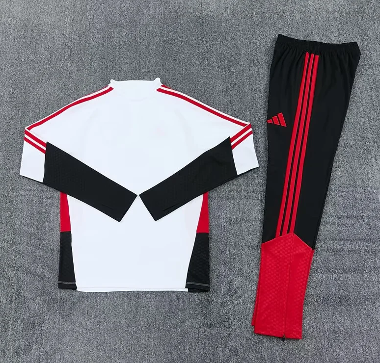 Chandal de entrenamiento Arsenal 26-27 blanco con rojo y negro (tallas S-XXL)