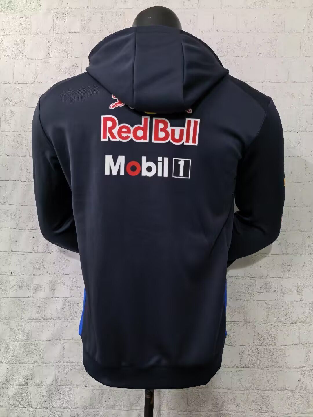 Sudadera con capucha Red Bull 26 azul y negra (solo tallas S-3XL)