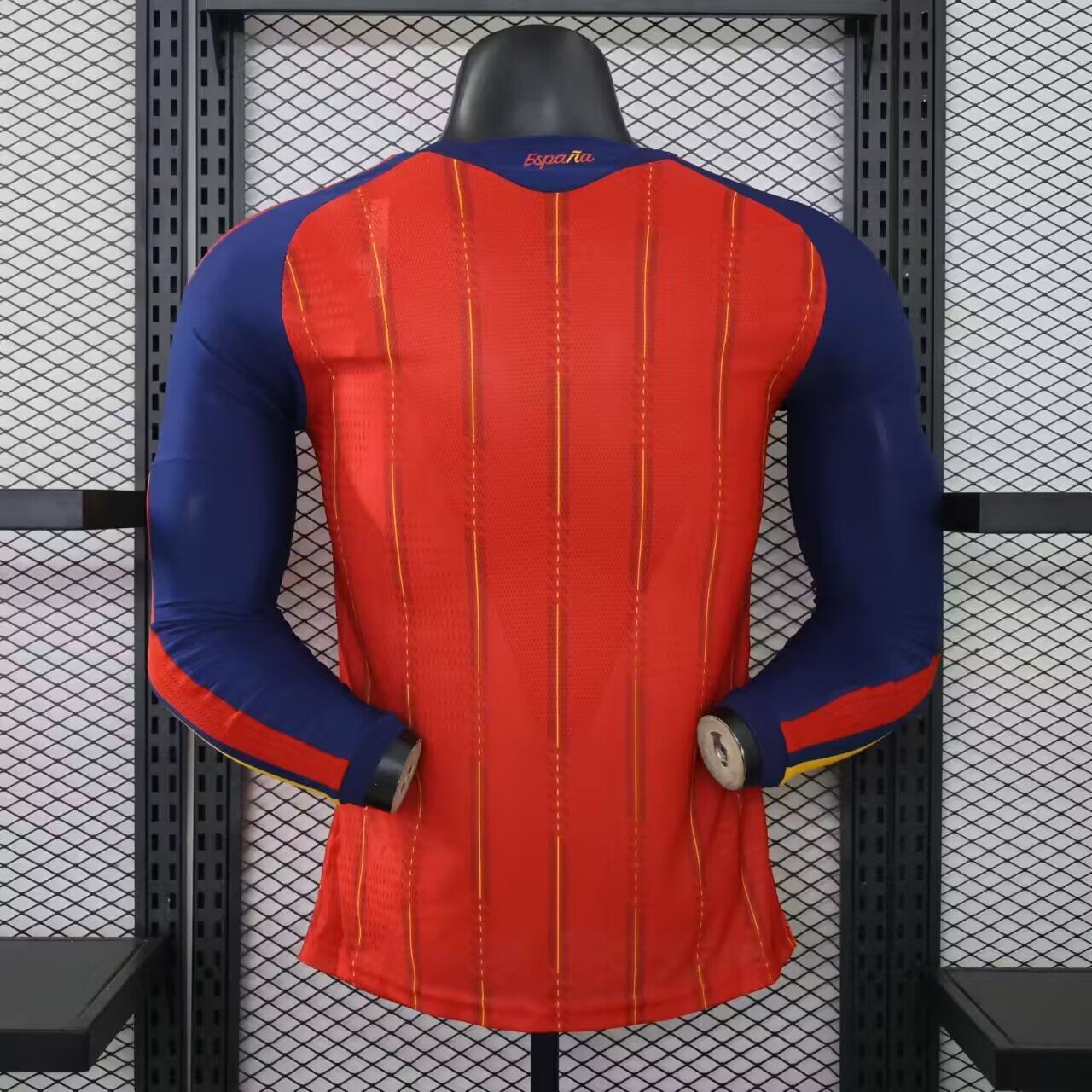 Camiseta de manga larga dos estrellas España Local Mundial 2026