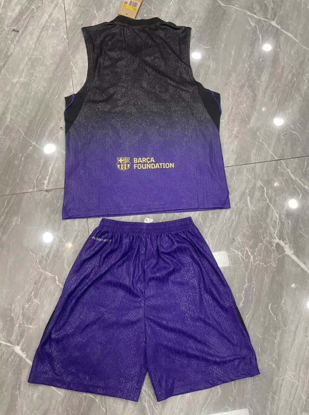 Conjunto sin mangas Barcelona 26-27 Visitante (talla infantil)