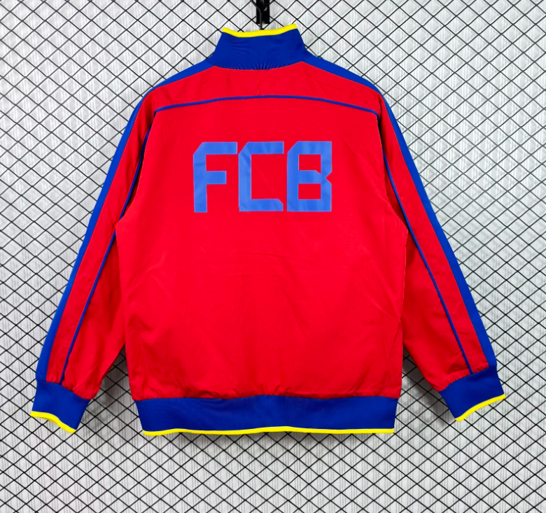 Chaqueta cortavientos Barcelona 2010/11 roja (tallas S-XXL)