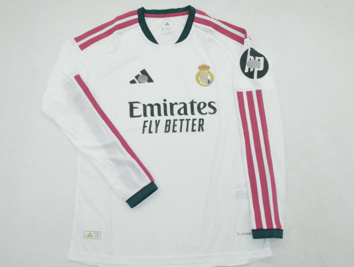 Camiseta Real Madrid 26-27 local manga larga (tallas S-XXL)