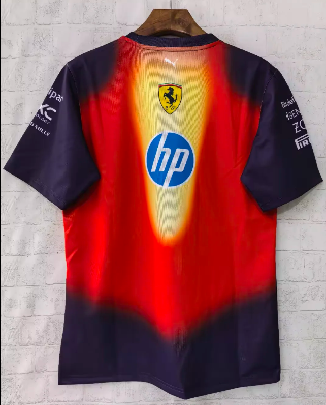 Camiseta Ferrari 2026 morada y roja (Solo tallas S-5XL)