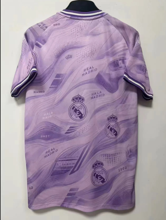 Camiseta Real Madrid 26-27 versión especial morada (tallas S-4XL)