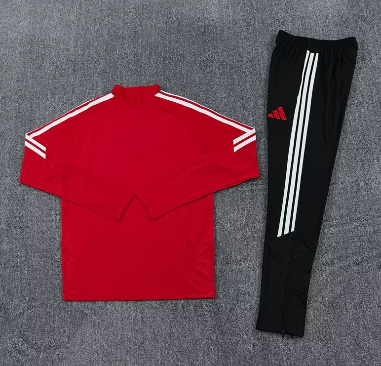 Chandal de entrenamiento Liverpool 26/27 rojo con blanco (tallas adultos y niños)