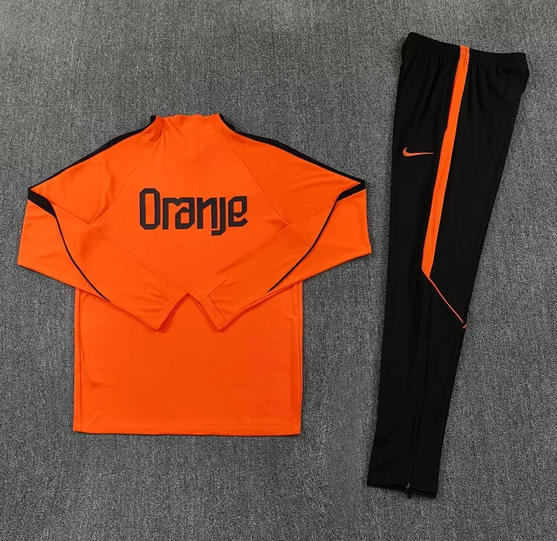 Chandal de entrenamiento Holanda naranja Mundial 2026 (tallas adultos y niños)