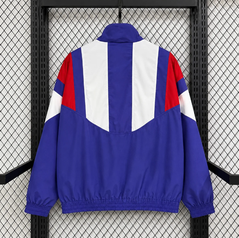 Chaqueta cortavientos Japan 2026 azul con blanco (tallas S-XXL)