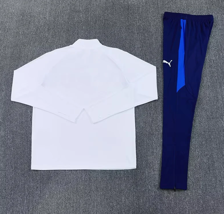 Chandal de entrenamiento Olympique de Marsella 26/27 blanco (tallas adultos y niños)