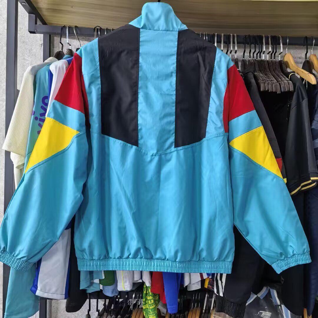 Chaqueta cortavientos Alemania 2026 azul claro (tallas S-XXL)