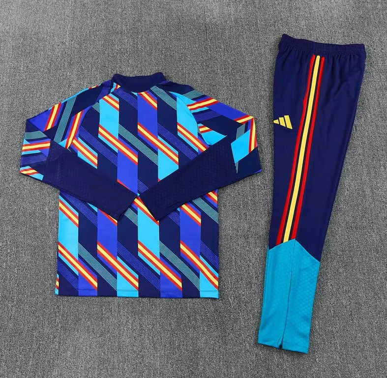 Chandal de entrenamiento España 2026 azul mixto (tallas adultos y niños)