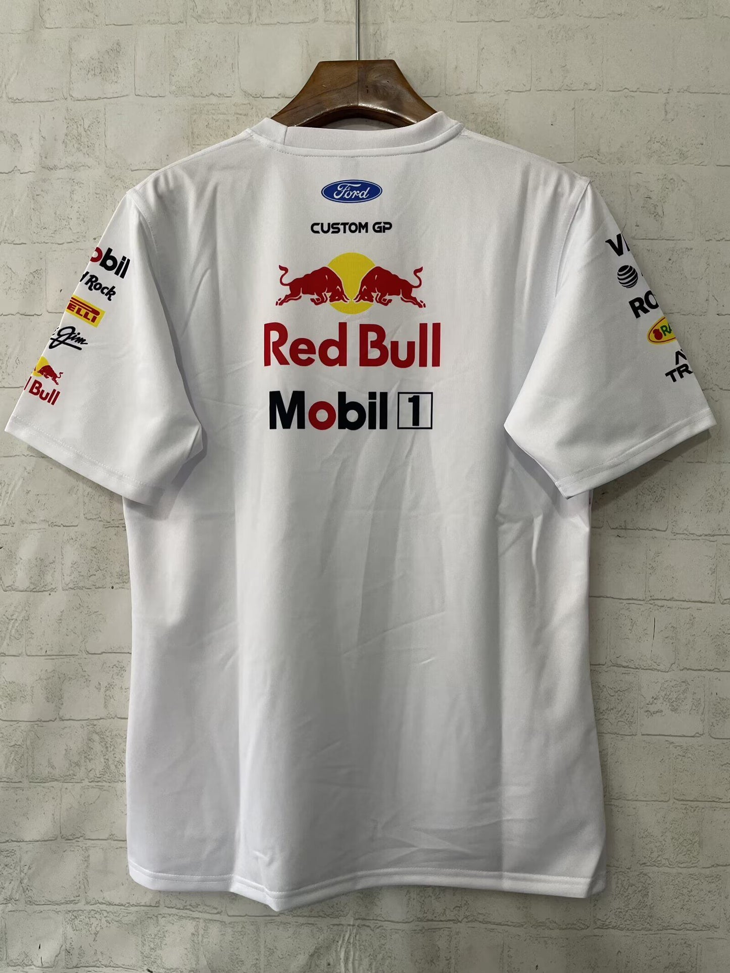 Camisetas blanca Red Bull 2026 (tallas S-5XL)