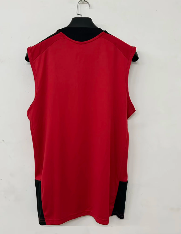 Camiseta de entrenamiento sin mangas Manchester United 26/27 roja, versión jugador (tallas S-3XL)