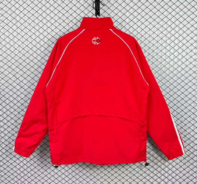 Chaqueta cortavientos Liverpool 2006/07 roja (tallas S-XXL)