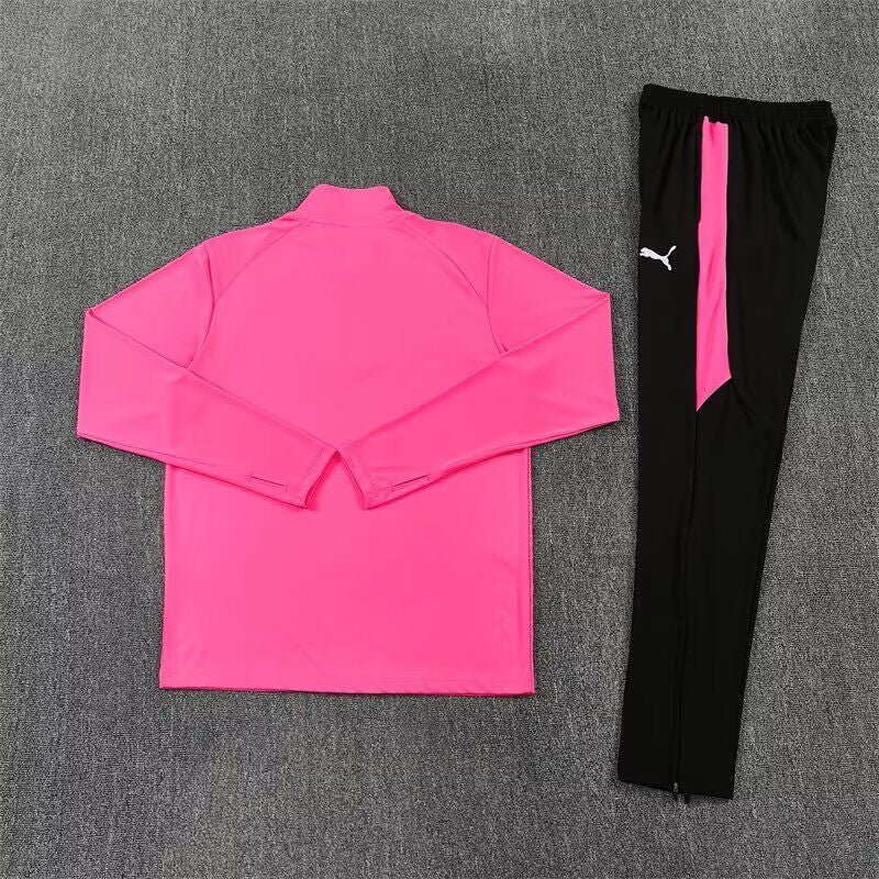 Chandal de entrenamiento Portugal 2026 rosa blanco (tallas adultos y niños)