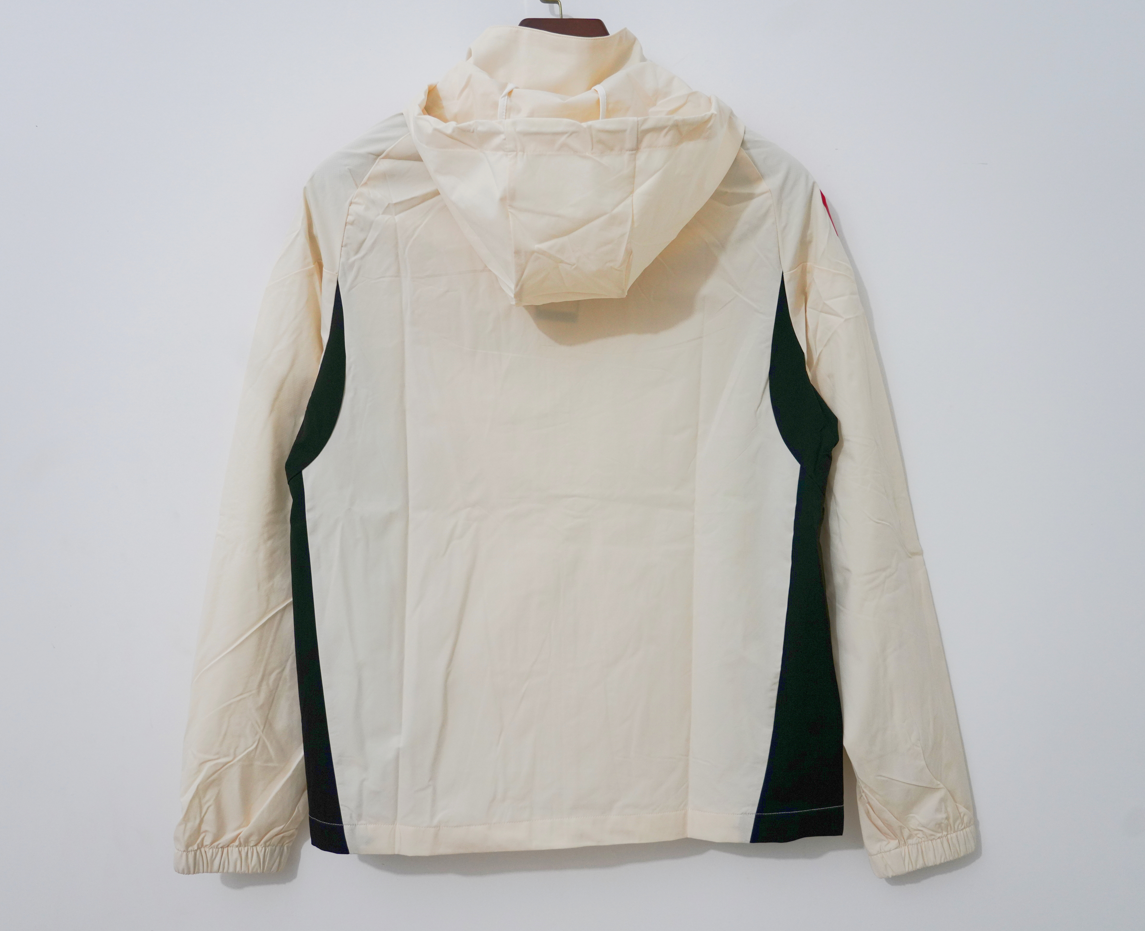 Chaqueta cortavientos Liverpool gris con negro con capucha (tallas S-3XL)