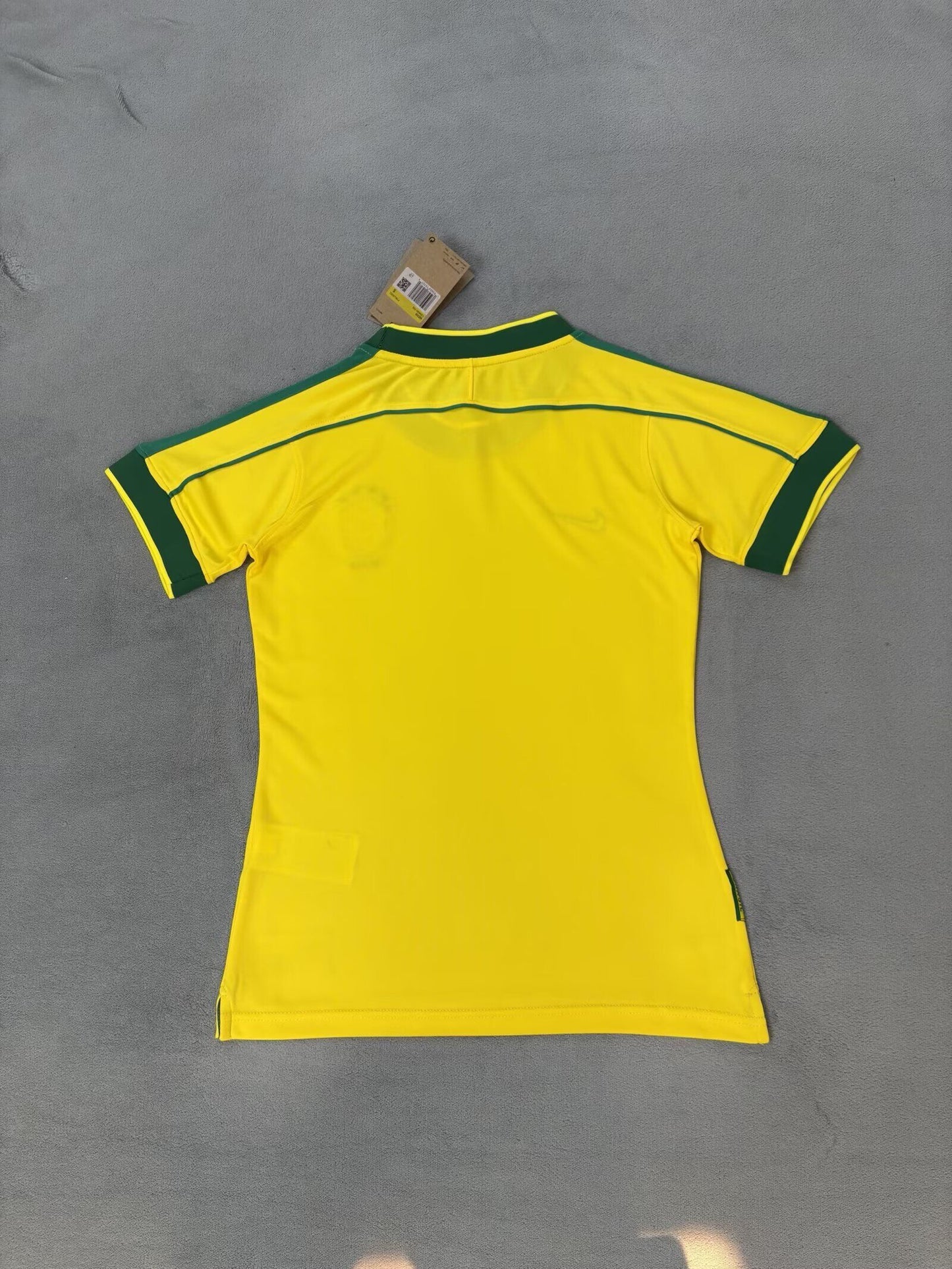 Camiseta Brasil 1998 version mujer (tallas S-XXL)