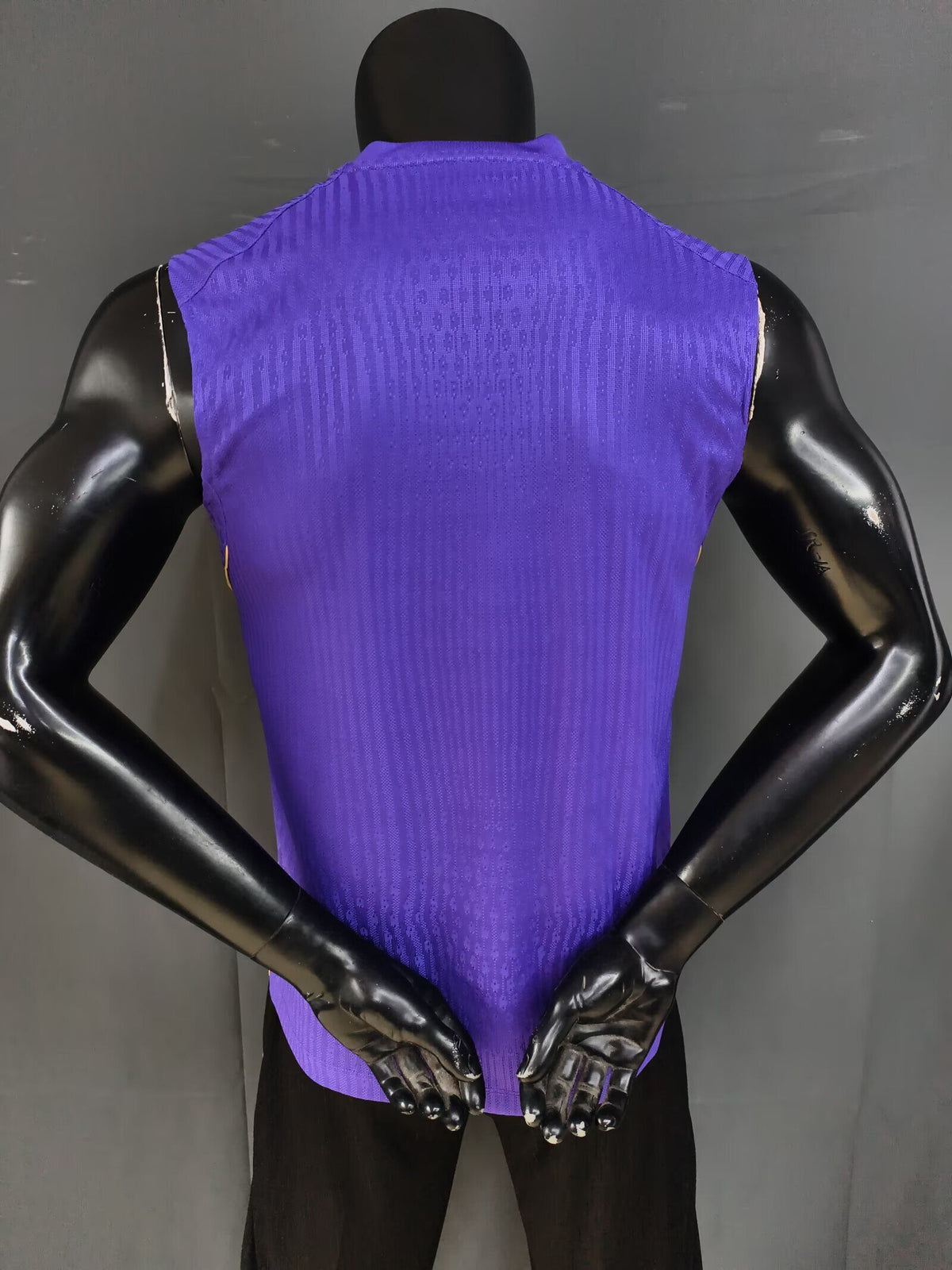 Camiseta sin mangas de entrenamiento Barcelona 26-27 morada version jugador (tallas S-3XL)
