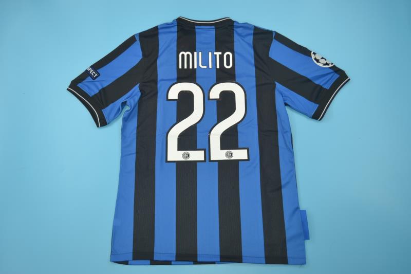 Camiseta Inter de Milan 2009/10 Final Champions