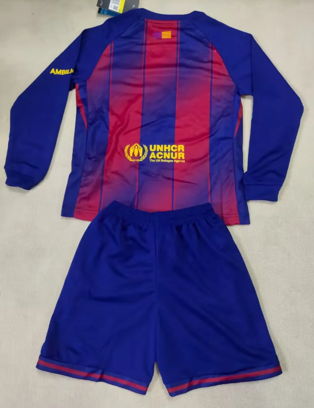 Equipacion de manga larga Barcelona 25/26 Local
