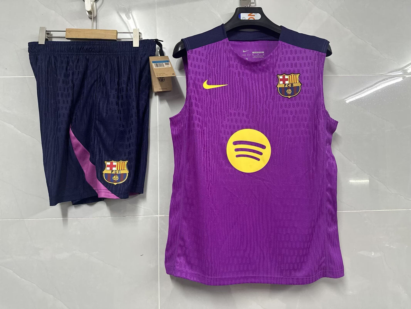 Conjunto sin mangas entrenamiento Barcelona 25/26
