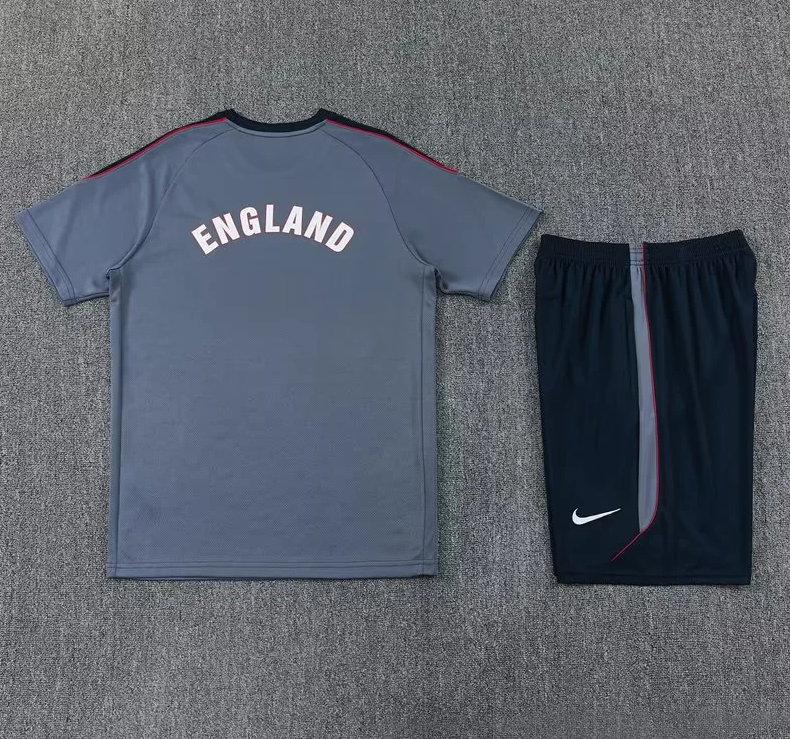 Conjunto de entrenamiento Inglaterra 2026 gris (tallas adultos y niños)