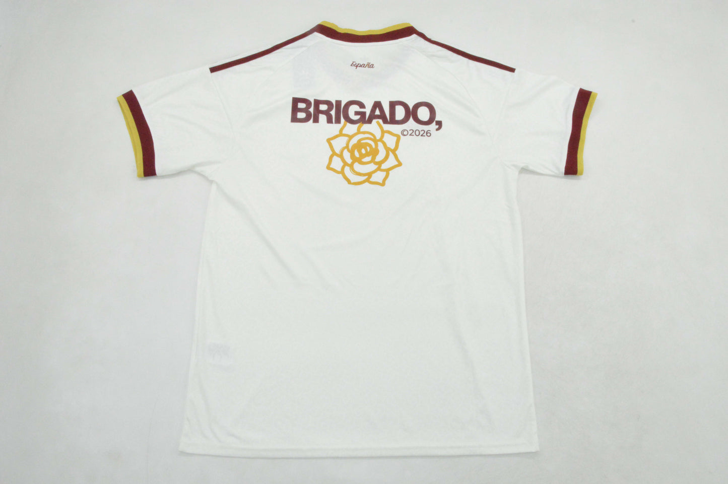 Camiseta España Mundial 2026 visitante especial Dellafuente familia 2