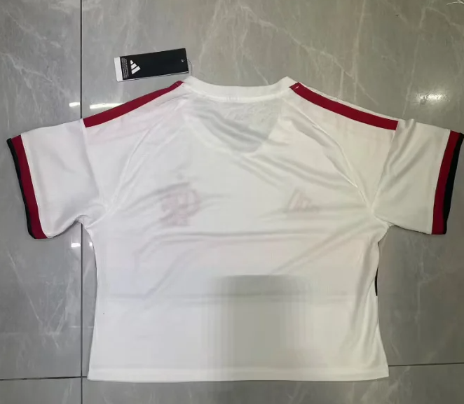 Crop Flamengo 26/27 blanco visitante (tallas S-XXL)