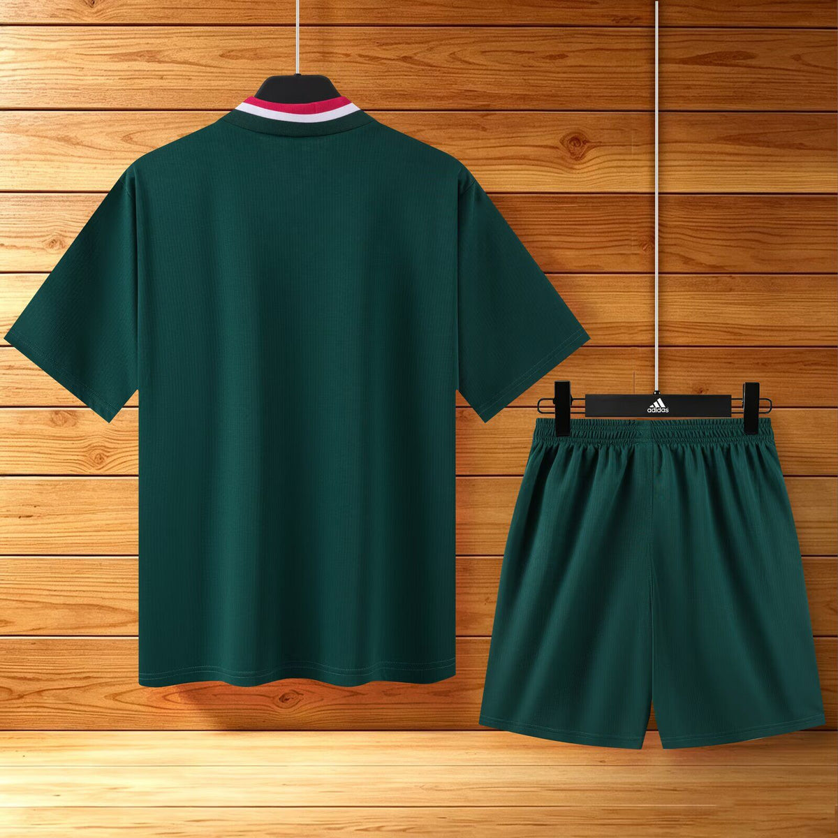 Conjunto de entrenamiento Real Madrid Madrid 26-27 verde modelo retro (tallas S-XXL)