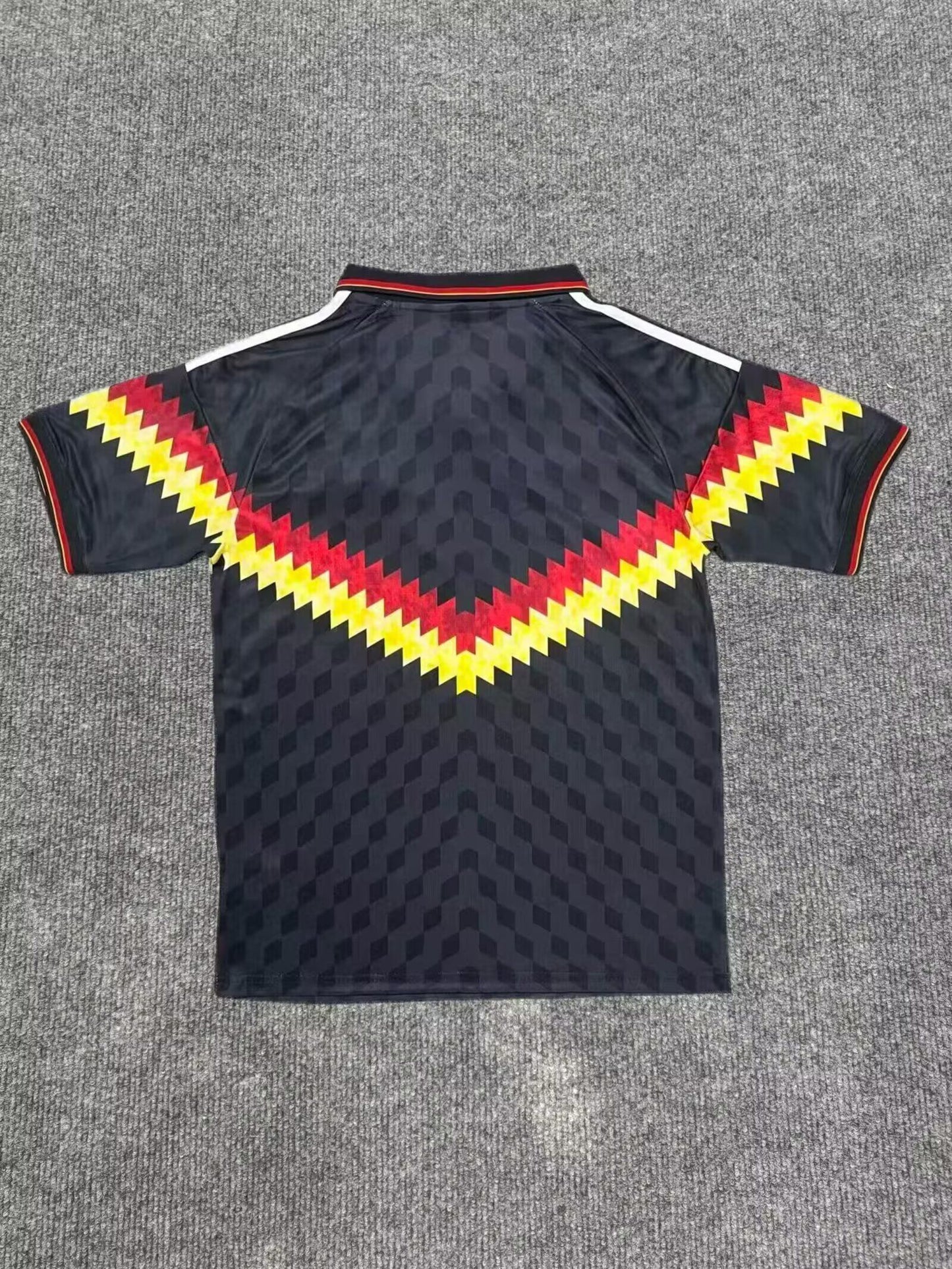 Polo Alemania años 90 polo negro (tallas S-4XL)