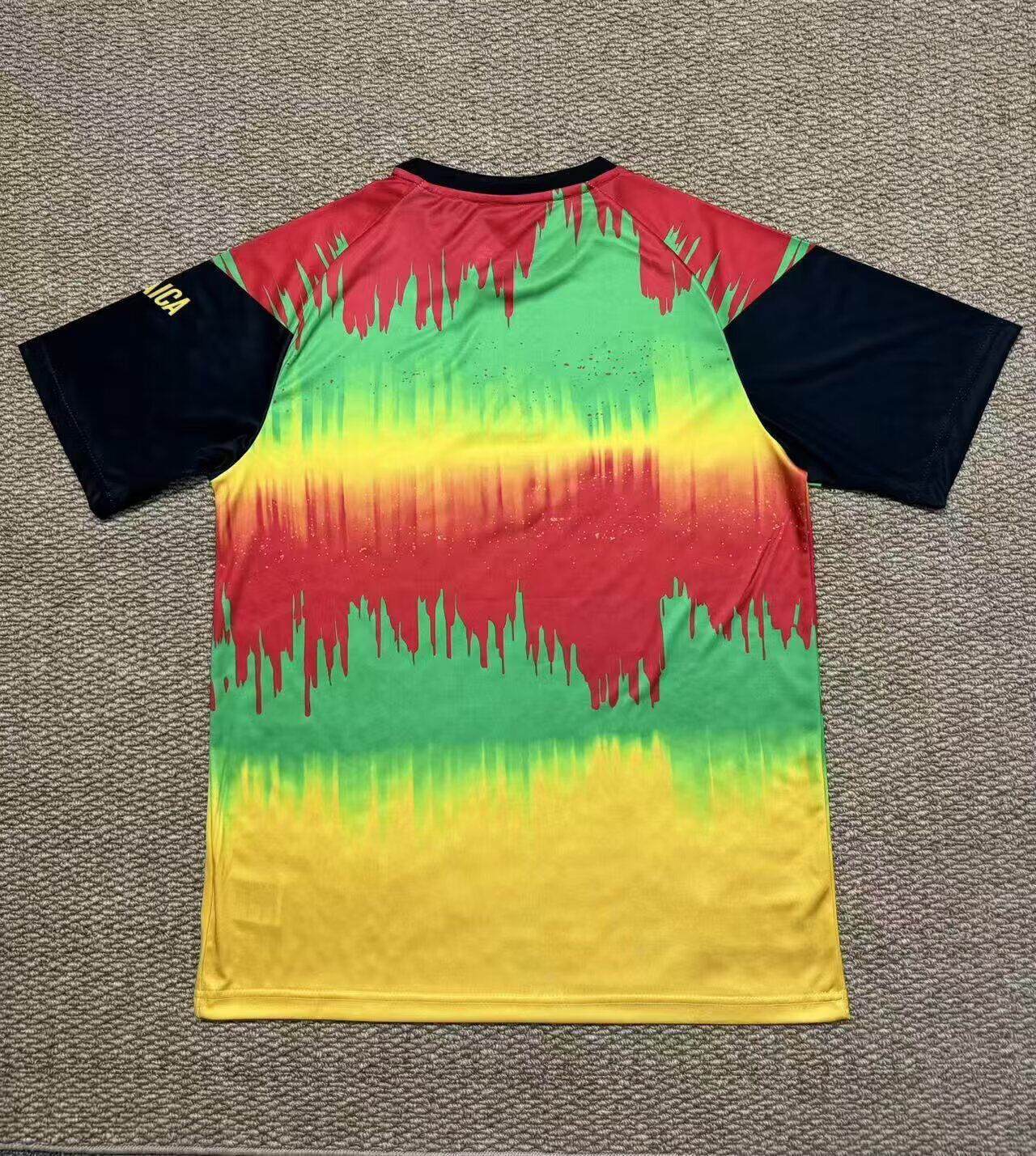 Camiseta de entrenamiento Jamaica 2026 verde amarillo rojo (solo tallas S-4XL)