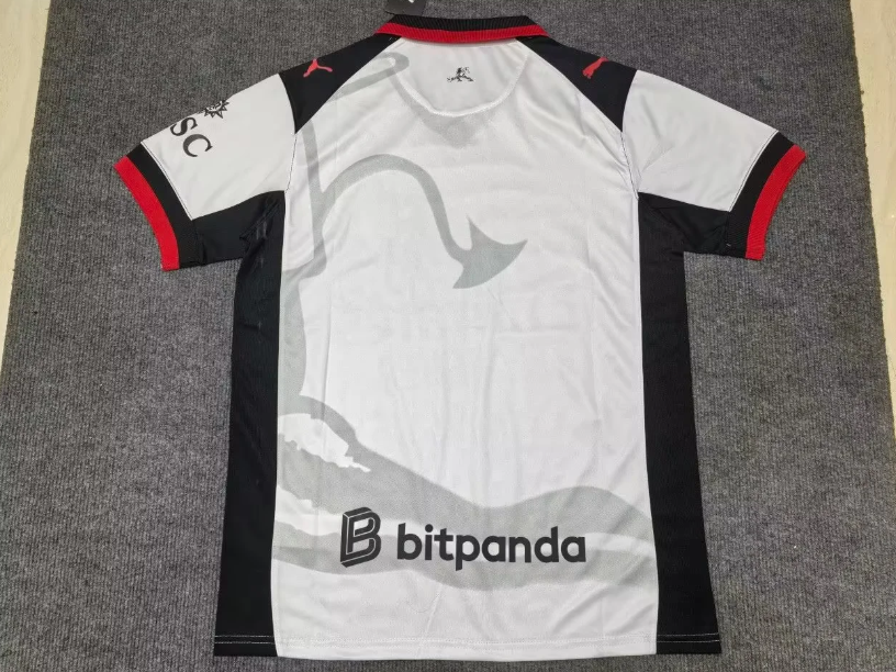 Camiseta Milan X Slam Jam 25/26 4to fuera (tallas S-4XL)