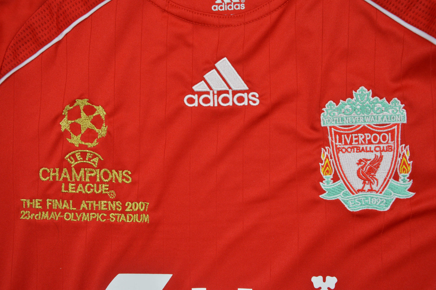 Camiseta manga larga Liverpool final champions 2007