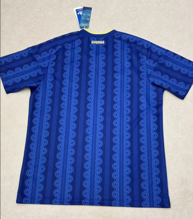 Camiseta Suecia Mundial 2026 Visitante (tallas S-2XL)