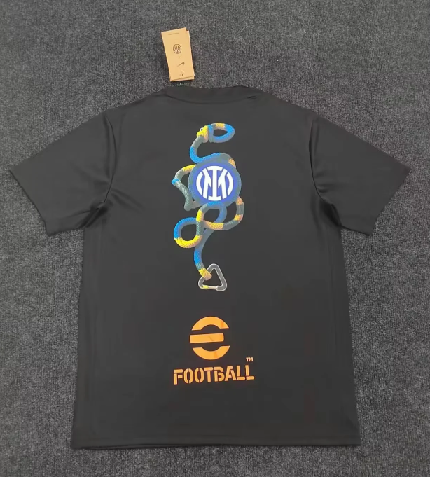 Camiseta de entrenamiento negra Inter de milan 26/27 (solo tallas S-4XL)