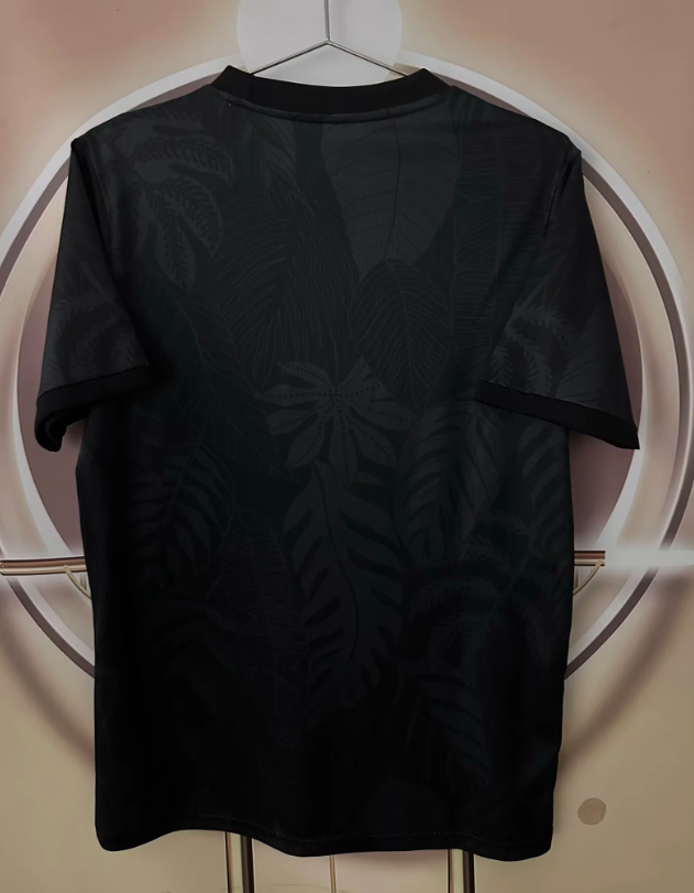 Camiseta Brasil 26 versión leopardo negro (tallas S-4XL)