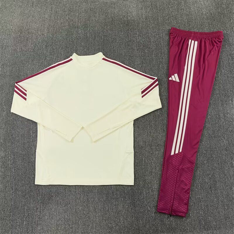 Chandal de entrenamiento Real Madrid 26/27 amarillo rosa con claro (Tallas adultos y niños)
