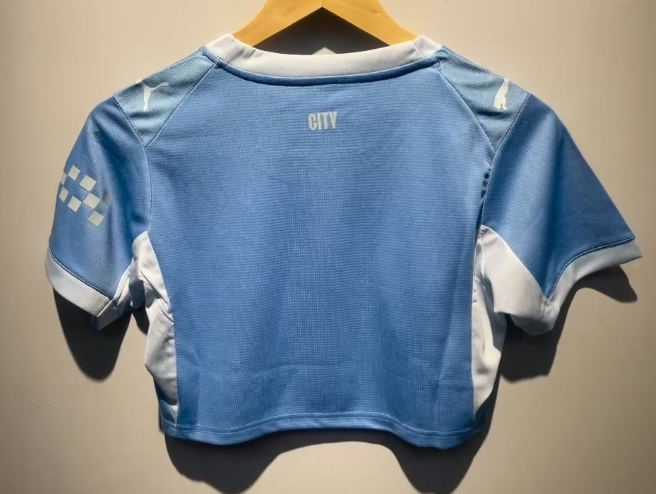 Crop de mujer Manchester City 26-27 Local (tallas S-XXL)