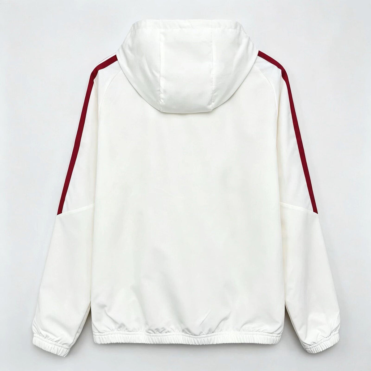 Chaqueta Cortavientos con capucha Real Madrid 26-27 blanco con rosa (tallas S-XXL)