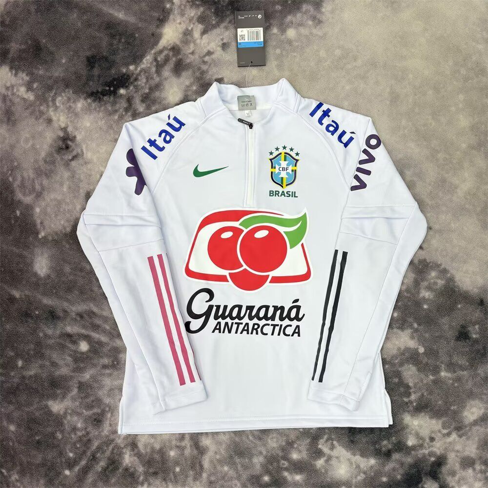 Sueter Brasil con patrocinadores (tallas S-XXL)