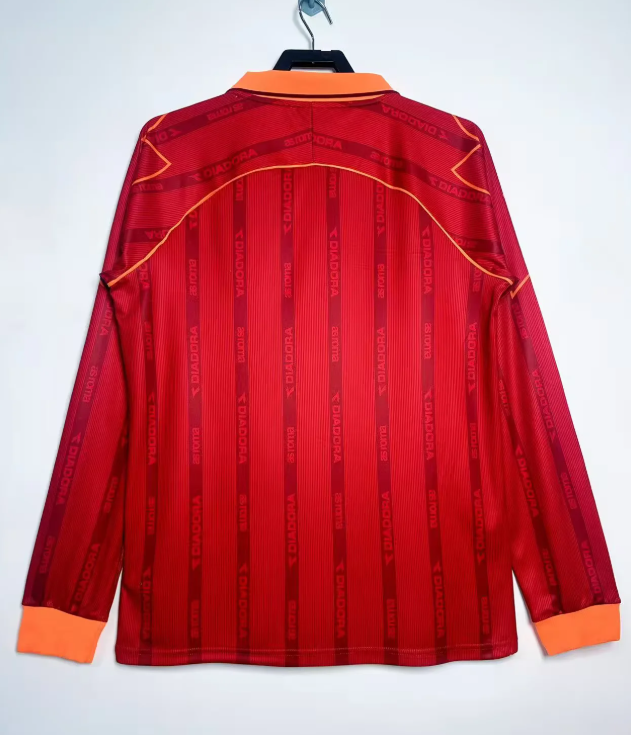 Camiseta de manga larga Roma 1999/2000 Local
