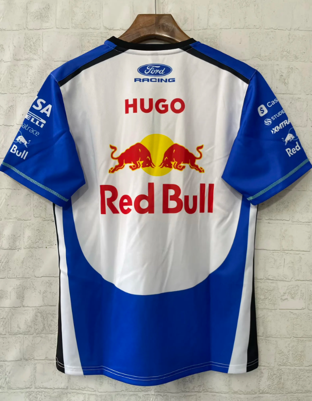 Camiseta blanca Red Bull 2026 (solo tallas S-5XL)