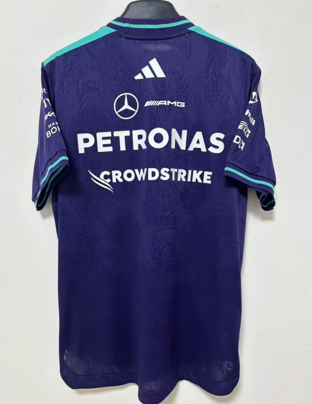 Camiseta Mercedes 2026 morada (tallas S- 4XL)