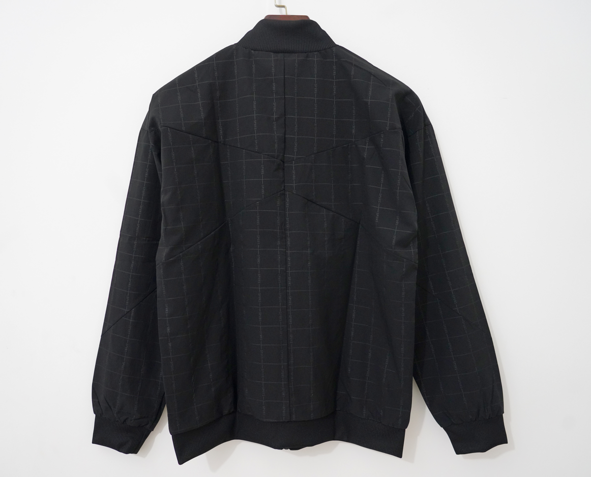 Chaqueta cortavientos Tottenham negra 25/26 (tallas S-3XL)