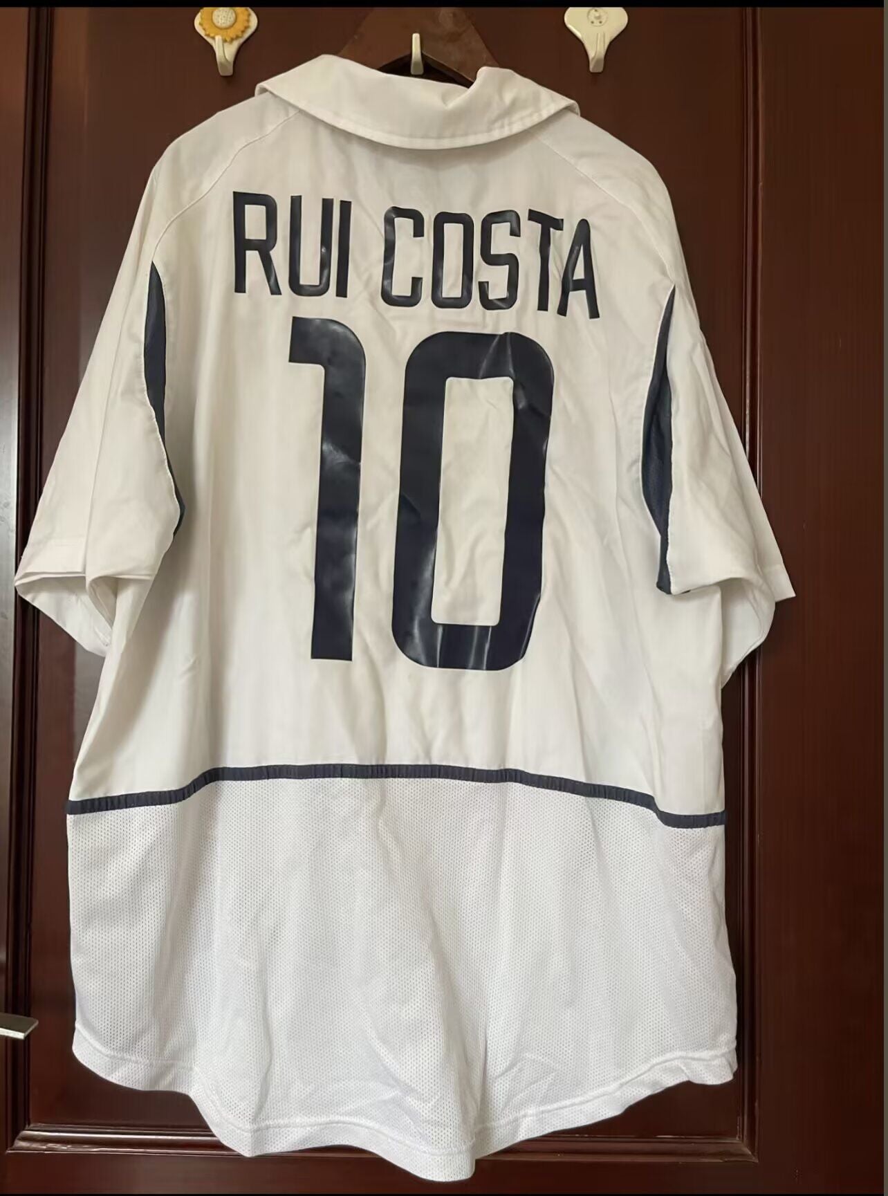Camiseta Portugal 2002 blanco visitante (tallas S-XXL)
