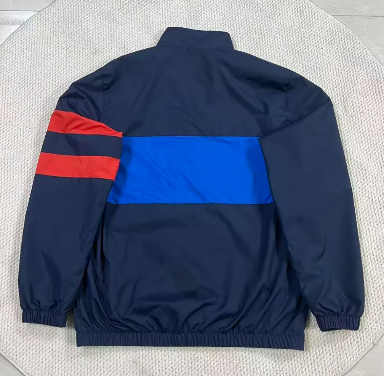 Chaqueta cortavientos Paris PSG 26-27 negra con azul (tallas S-XXL)