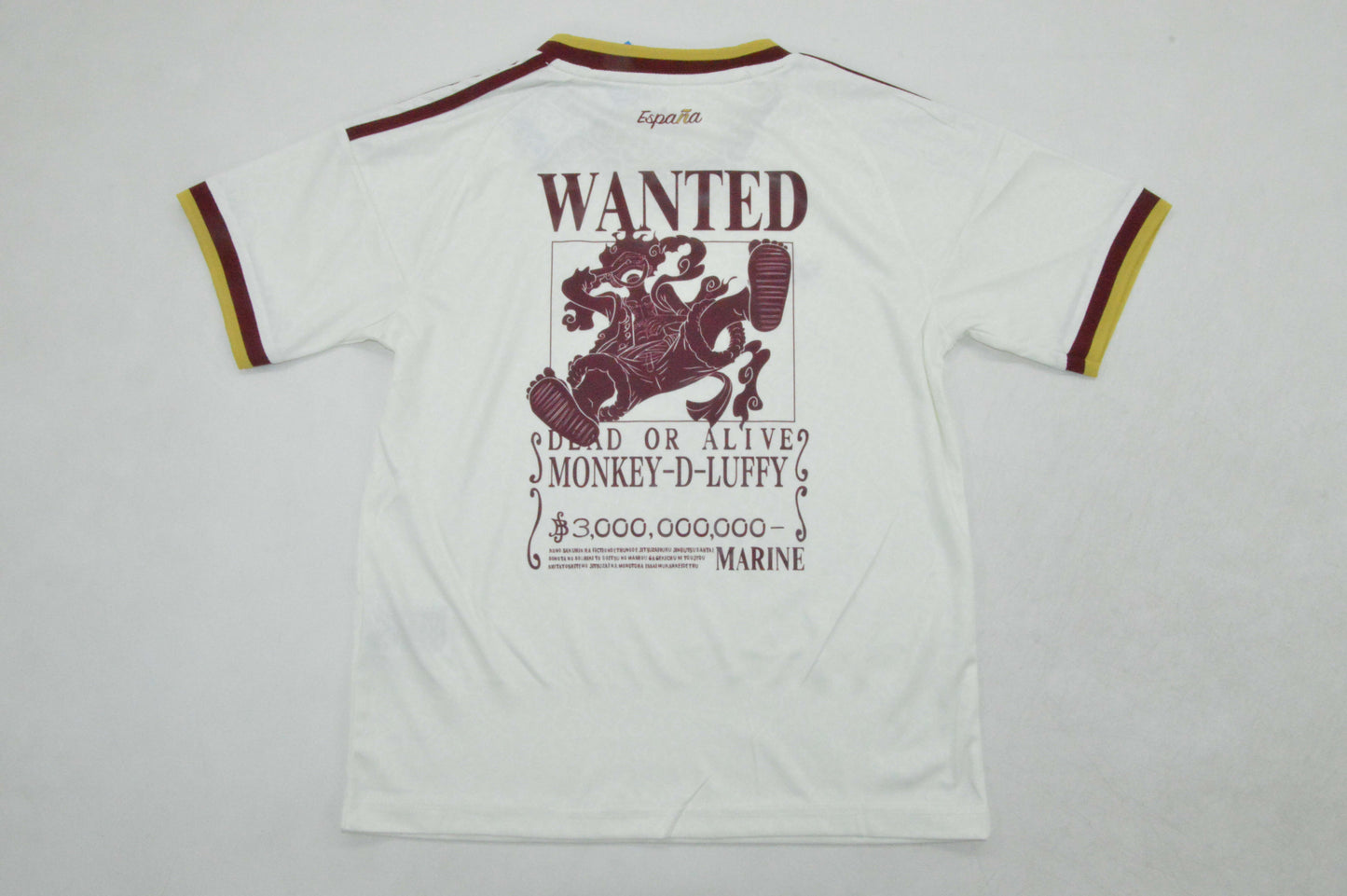Camiseta España Mundial 2026 Visitante especial One Piece (tallas S-4XL)
