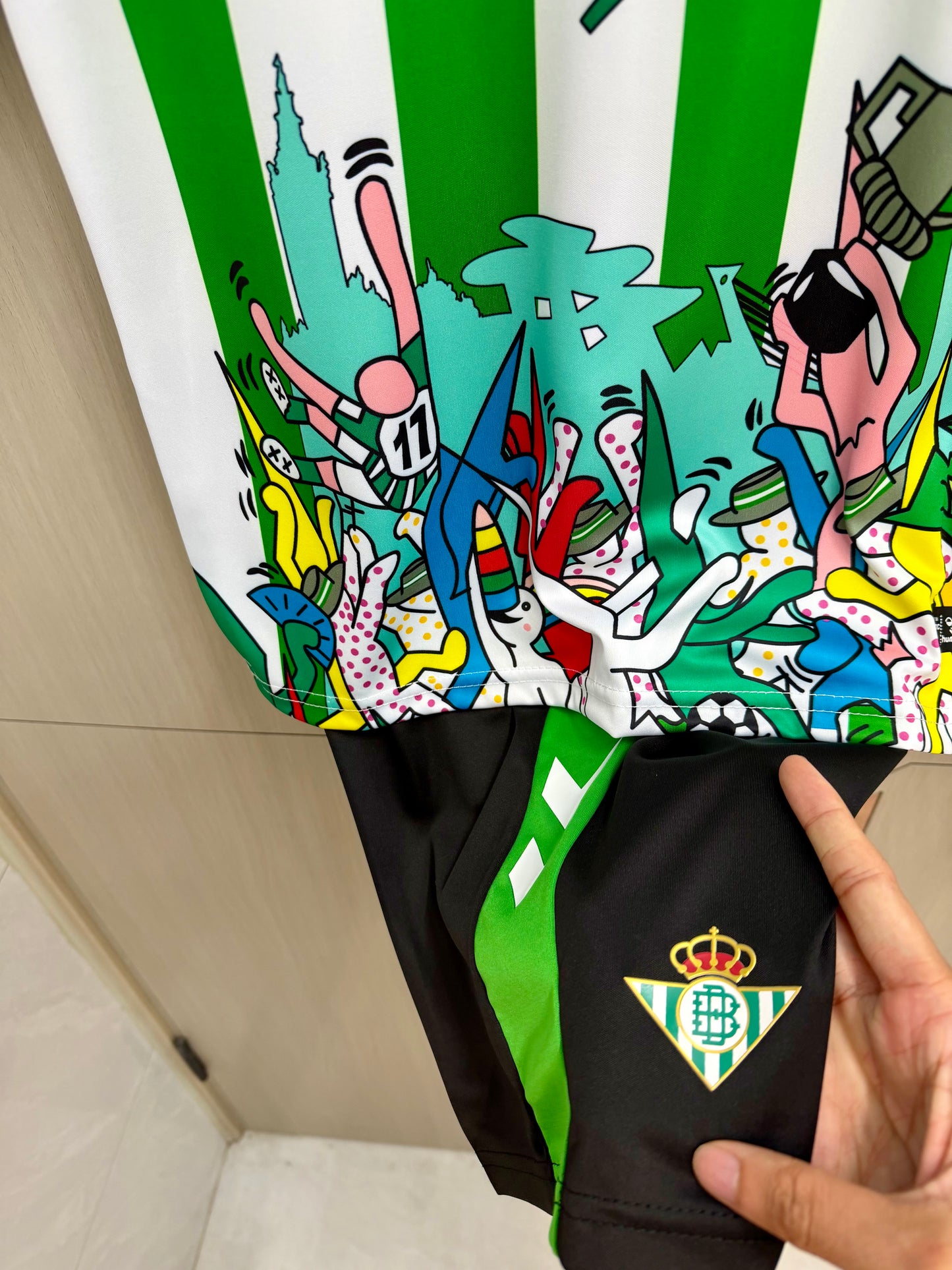 Equipacion Betis 25/26 especial primavera (tallas niños)