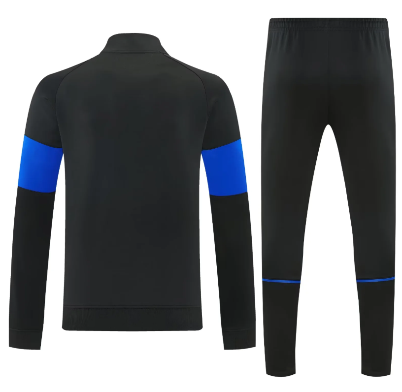 Chandal Manchester United negro con azul 26/27 (tallas S-XXL)