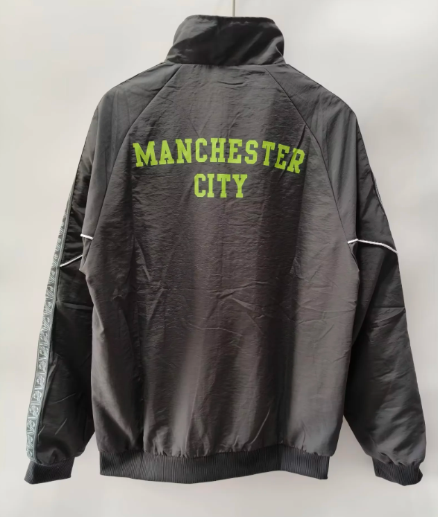 Chaqueta cortavientos gris oscuro Manchester City 26/27 (tallas S-XXL)