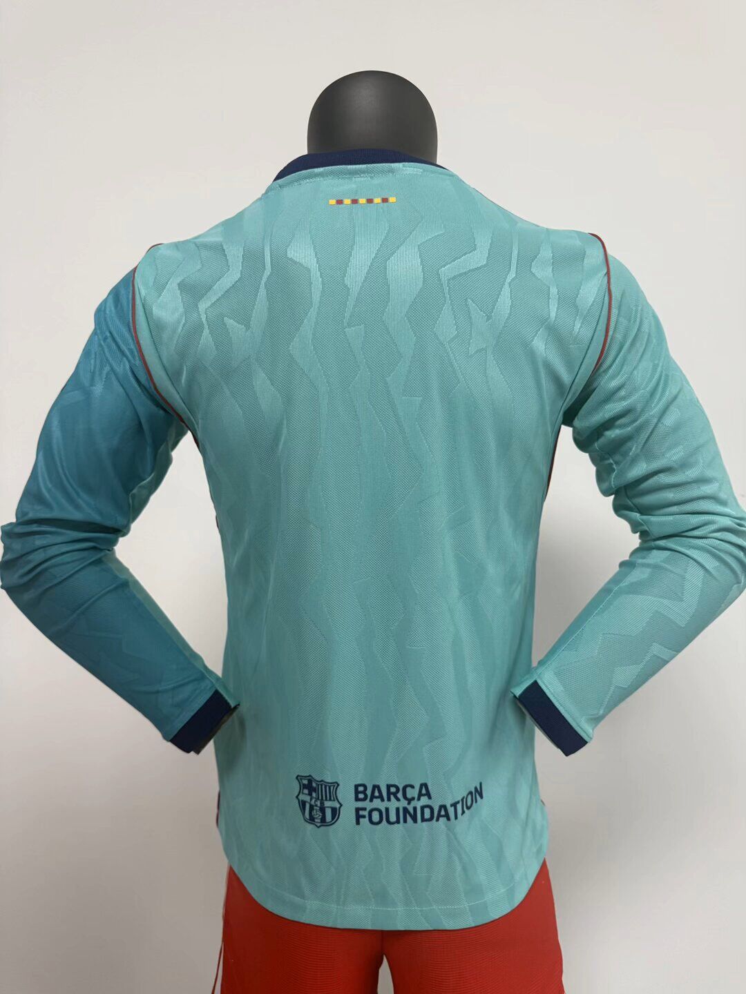 Camiseta manga larga Barcelona 26/27 verde tercera equipacion (tallas S-2XL)